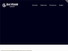 Tablet Screenshot of bayramgrup.com